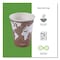 Eco-Products World Art Renewable Compostable Hot Cups, 8 oz., PK1000 PK EP-BHC8-WA - alternate 4